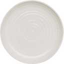Portmeirion Sophie Conran Coupe Dessert Plates | Set of 4 | Elegant Porcelain Serving Plates | Appetizer or Salad Plates | Microwave, Oven, and Dishwasher Safe | White | 6.5