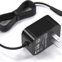 WUKUR 9V Charger for LABIGO Electric Spin Scrubber Compatible with Voweek VWS211, SP02, LABIGO LA1, Homitt HM115C HM115CW Electric Spin Scrubber Power Supply Cord Cable