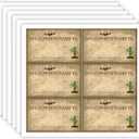 300 Pcs Name Tags Cowboy Theme Stickers 23 Inch My Cowboy Name is Stickers for Birthday Game, Party Decoration, Activity Game for Office or Class