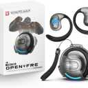 TRANSFORMERS Wireless Earbuds Bluetooth 5.4 Open Ear Earbuds Over The Ear Earphones with Ear Hooks,60H Playtime,IPX5 Waterproof,Dual Mic Clear Call,for Running Workout,TF-T07 Sliver-Optimus Prime