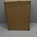 Pinkpum 5 Pack Stackable Plastic Storage Closet Organizers and Storage Bins Drawer Shelf Storage Container for Wardrobe Cupboard Kitchen Bathroom Office White