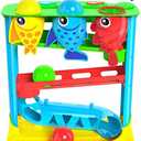 Move2Play, Feed The Fish | Interactive Baby & Toddler Toy | 1, 2+ Year Old Gift & Birthday Present | Boys & Girls Babies Ages 6, 7, 8, 9, 10, 12, 18, 24+ Months Old