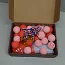 57 PCS Valentines Day Game Set for Adult & Teen, Valentine Heart Ball and Spoon Race Game