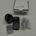 C1+4G Pro Black - Big Buttons Cell Phone for SeniorsBasic Phone with SOS ButtonCharging Station1800mAhLoud SpeakerTalking ClockSpeed DialHands-freeLarge FontUnlocked PhonesFM Radio