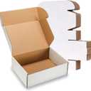 12x9x4 inches Shipping Boxes 20 Pack,TUKYLIL White Corrugated Cardboard Box,Mailer carton for Packaging Small Business,Gifts,Craft,Jewelry,daily supplies
