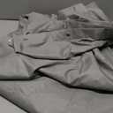 Zenna Home, 70 x 72 Inch, Grey Waterproof Fabric Shower Curtain or Liner, 70 x 72