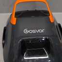 Gosvor Cordless Robotic Pool Cleaner, Lasts 90 Min, Automatic Vacuum for Above-Ground Pools up to 860 Sq.ft, Portable, Self-Parking, Orange