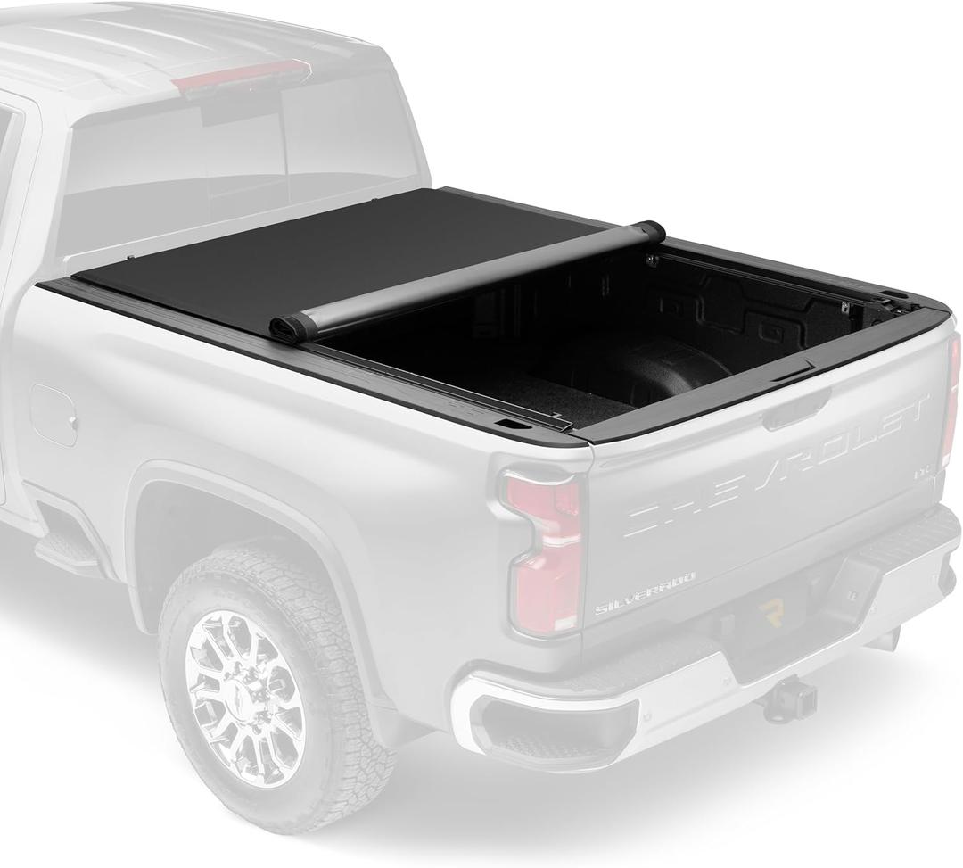 RealTruck TruXedo Pro X15 Soft Roll Up Truck Bed Tonneau Cover | 1497701 | Fits 2015-2024 Ford F-150 5' 7" Bed (67.1")