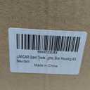 LIMICAR Steel Trailer Lights Boxes Housing Kit with 6 Inch Oval Red LED Trailer Tail Lights 2 Inch Round Red LED Side Marker Clearance Lights, Included Grommets Wire Pigtails Connectors
