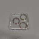 sylacor 3 Pack Ring Cover Compatible with Oura Ring Gen 4/Oura Ring Gen 3 Horizon/Heritage, Upgraded Anti-Scratch TPU Ring Protector for Men Women, NOT for Oura Ring 4 Ceramic (Size 8) (Gold+RoseGold+RosePink)