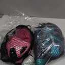 QingSong Full Face Snorkel Mask for Adults, Snorkeling Gear with Camera Mount, 180 Degree Panoramic View Snorkel Set Anti-Fog Anti-Leak