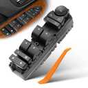 20835553 Power Window Switch Driver Side with Power Folding Mirrors & Door Lock - Master Window Control for 2007-2013 Chevy Silverado Tahoe Suburban, 2007-2014 GMC Sierra Yukon Cadilla Escalade