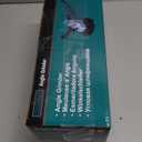 Power Angle Grinders, 7.5-Amp 4-1/2 inch Electric Grinder Power Tools, 1200W Power Electric Grinder Tools, Top Open/Off Button, Auxiliary Handle for Cutting, Grinding, Polishing and Rust Removal