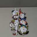 Homeimpro Solar Garden Lights Outdoor Yard Decorations Garden Gifts Gnomes Snowman Pathway Stake Lights with 18 LED Waterproof Lawn Outdoor Mothers Day Present for Mom Women (2Pack)