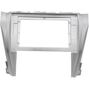 2 Din Head Unit Car Radio Fascia Compatible with Camry/Aurion 2015-2018 Auto Stereo Audio Player Panel Dash Kit Frame Bezel Faceplate, Size 10.1 inch