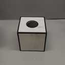 Avanti Linens - Tissue Box Cover, Guest Bathroom Essentials, Modern Home Decor (Jasper Collection)