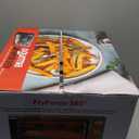 Gourmia Air Fryer Toaster Combo - 6-in-1 Multi-function Countertop Oven Adjustable Temperature & Timer, Fry Basket, Baking Pan, Oven Rack & Pullout Crumb Tray, Stainless Steel