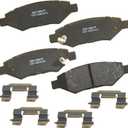 Bendix Premium SBC1337 Ceramic Rear Brake Pads for Cadillac CTS 2014-2008, SRX 2016-2010, Chevrolet Camaro 2015-2010, Saab 9-4X 2011