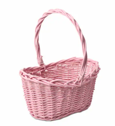 Core Home Woven Basket - Pink, 1 ct