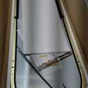 56"x15" Arched Full Length Mirror with Stand,Full Body Floor Mirror
