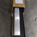 4 Pcs All-Season Door Sweep for Bottom of Door Exterior and Interior, Aluminum Alloy and Rubber, Commercial Weather Stripping Draft Stopper for Threshold Seal (1-3/4 x 36 Inch,Silver)