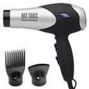 Hot Tools Pro Artist Turbo Styling Hair Dryer | Lightweight and Quiet, Silver/Black, 1 Count (Pack of 1)
