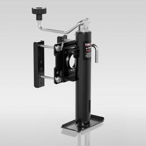 2000 lbs 10in Lift Compact Boat Trailer Jack,Top Wind Bolt-on Trailer Jack Stand for Small Utility, Jet Ski, and Canoe Trailers