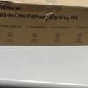 SUNVIE All-in-One LED Pathway Lighting Kit, 8-Pack Low Voltage Landscape Lights with Transformer and 100FT 16/2 AWG Wire, 3000K Waterproof Landscape Lighting with Connectors for Walkway Garden Yard (3000K Warm White)