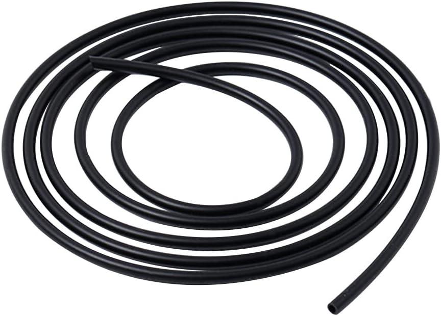 5/8" ID Silicone Tubing, JoyTube Black Food Grade Silicone Tubing 5/8" ID x 3/4" OD 10 Feet High Temp Pure Silicone Hose Tube for Pump Transfer