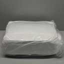 PHF 7 Pieces King Comforter Set, Lightweight Bed in A Bag & 18" Sheet Set for All Season, Ultra Soft Cozy Bedding with Comforter, Sheets, Pillowcases & Shams, White