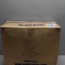 BestOffice | Ergonomic Office Chair | Mid-Back Swivel Desk Chair | Breathable Backrest & Lumbar Support | Adjustable Height | Sponge Seat | Rolling Wheels | Green | for Adults & Women