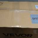 VEVOR Push Lawn Sweeper, 21inch Leaf & Grass Collector, Heavy Duty Thickened Steel Durable to Use with Large Capacity 3.5 cu. ft. Mesh Collection Hopper Bag, 2 Spinning Brushes