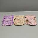 Female Dog Diapers - Premium Reusable Diapers for Doggie in Heat - Highly Absorbent Dog Diapers Female for Pet Incontinence with Adjustable Snaps Flowers, L (Large15"-17Waist, Floral)