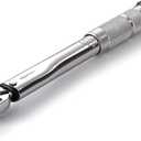 Amazon Basics 1/4-Inch Drive Click Torque Wrench, 35-200 in.-lb/3.95-22.5 Nm, Adjustable Ratchet with High Contrast Dual Range Scales, Steel Construction