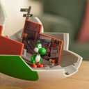 The Super Mario Galaxy Movie – 9-Inch Yoshi Egg Playset with 1.5” Yoshi and Exclusive Fire Mario Action Figures, Opens to Reveal Double-Sided Playset!