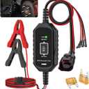EPB Brake Release & Reset Tool 10V~14V DC Electronic Parking Brake Tools Emergency EPB Service Tool Overcurrent Protection Brake Caliper Tool with 2 Connect Ways&3 Fuse for Auto Repair,Car Road Rescue