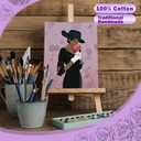 intonly 12Sets Sip and Paint Kit for Adults Girls Night, Pre Drawn Canvas to Paint for Adults, Pre Stretch Painting Kits for Adults (Whole Set)