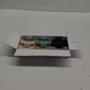 12 Pack 3.5 Inch Matte Square Hair Claw Clips for Women, Strong Hold Neutral Claws for Thick Thin Hair(Leopard Print)