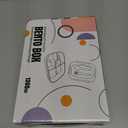 Generic DifaBella Kids Lunch Box with Antispill Lid, Bento Box for Kids with 4 Compartments BPA-Free Plastic, Spoon & Fork Included, Compact and Colorful Meal Container (Blue), 8.66 x 5.9 x 2.7