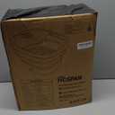 HOSPAN Collapsible Foot Spa Electric Rotary Massage, Foot Bath with Heat, Bubble, Remote, and 24 Motorized Shiatsu Massage Balls. Pedicure Foot Spa for Feet Stress Relief - FS02A (Black)