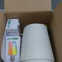 10000mAh Battery Operated Wall Sconces Set of Two, Wireless Sconces Set of 2 Wall Light with RGB Rechargeable Magnetic Bulb, Sconces Wall Decor Set of 2 for Bedroom Living Room, Gold