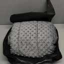 Huloo Sleep Kids Weighted Blanket Twin 5lbs (36"×48",Gray) Breathable Soft Minky Weighted Throw Blanket for All Season,Heavy Blanket with Premium Glass Beads