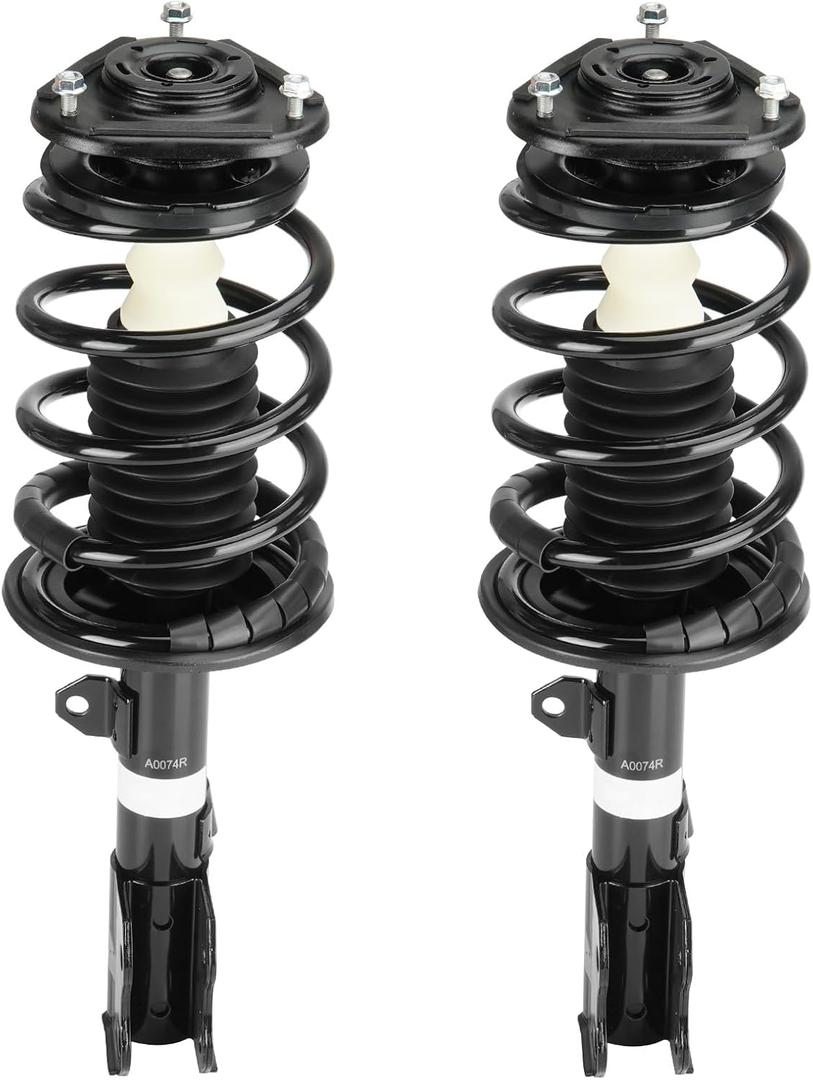 Front Strut Shock Assembly w/Coil Spring Compatible with Toyota Prius 2004-2009, Replace 172357 172358, Left & Right, 2PCS