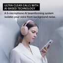 Sony WH-1000XM6 The Best Noise Canceling Wireless Headphones, HD NC Processor QN3, 12 Microphones, Adaptive NC Optimizer, Mastered by Engineers, Studio-Quality, 30-Hour Battery, Platinum Silver