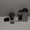 Conical Burr Coffee Grinder Electric, Espresso Coffee Bean Grinder for Home Use Adjustable 48 Grind Settings, 35s Precision Timer, Stainless Steel, Anti-Static for Pour Over/Drip/French Press (Upgraded Silver)