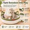 Instinct Basket for Cats - Stimuli Handwoven Cotton Rope Enrichment Bed
