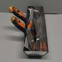 VEVOR Drywall Knife Set, 6 PCS Drywall Tools Includes 3" Painter Scraper, Two Putty Knives, Two Taping Knives and 12" Mud Pan, Stainless Steel Spackle Tool, Drywall Finishing Tools for Home