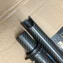 HIBLE Truck Flag Pole 6 Foot Carbon Fiber Flag Pole for Car, Truck Bed, Jeep, Vehicle, Pickup, High Wind Flagpole With Rubber Protective Sleeve (1 1/4 Inch, Fit 1.3-1.5 Inch Mount)