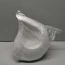 Urn for Ashes Cremation Memorial Funeral Teardrop Jar Love Urns Decorative Human Adult Child (White- Golden Heart, 12") RT02-03