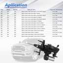 68433353AA Power Brake Booster Compatible with Dodge Ram 2500/3500 6.7L 6.4L V8 2019-2025
